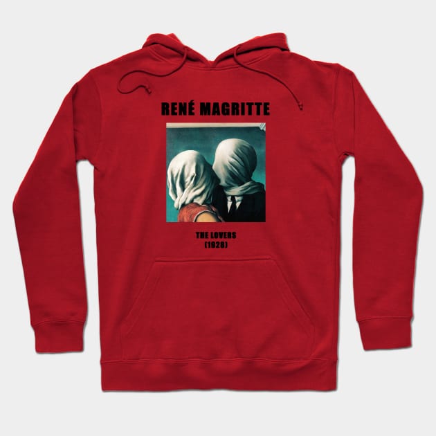 rene magritte - the Lovers Hoodie by thecolddots